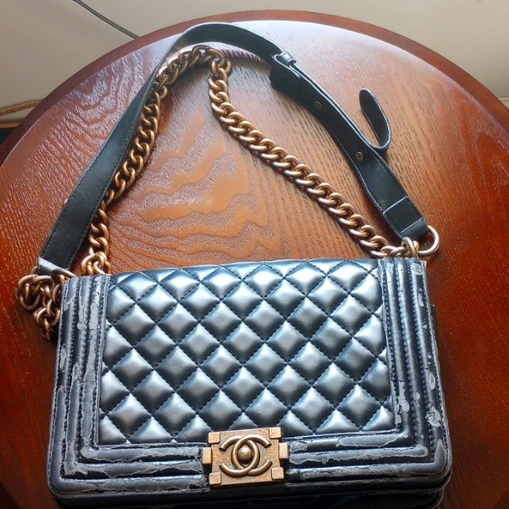 Vintage Chanel bag that needs to be refurbished